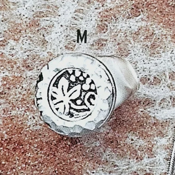 Vintage Silpada Hammered Sterling Silver Coin Leaf Ring - Picture 8 of 10